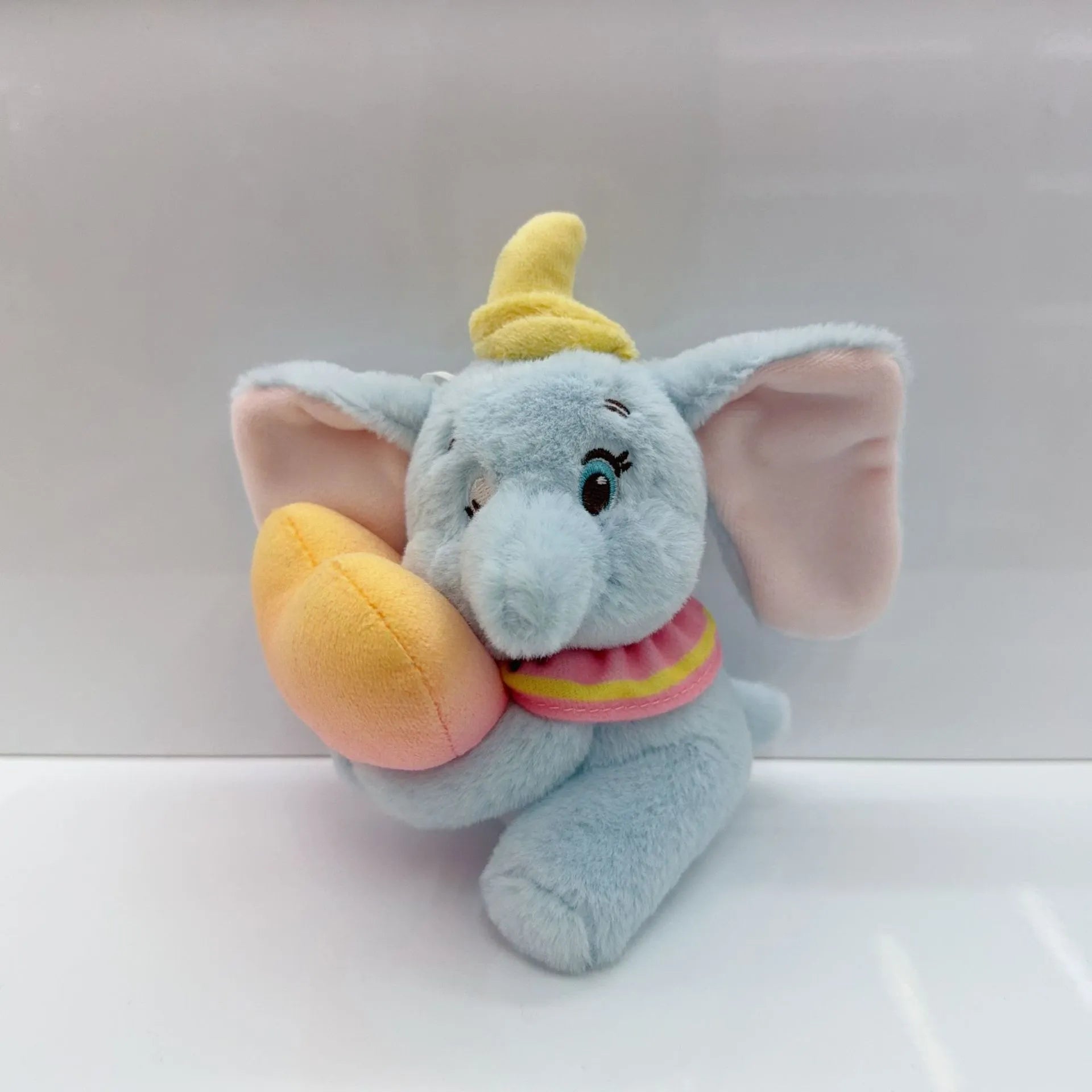 DZNY Hugging Heart Plush Keychain