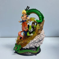 DBZ Goku Shenron Villains Climax Battle Statue (24 cm)