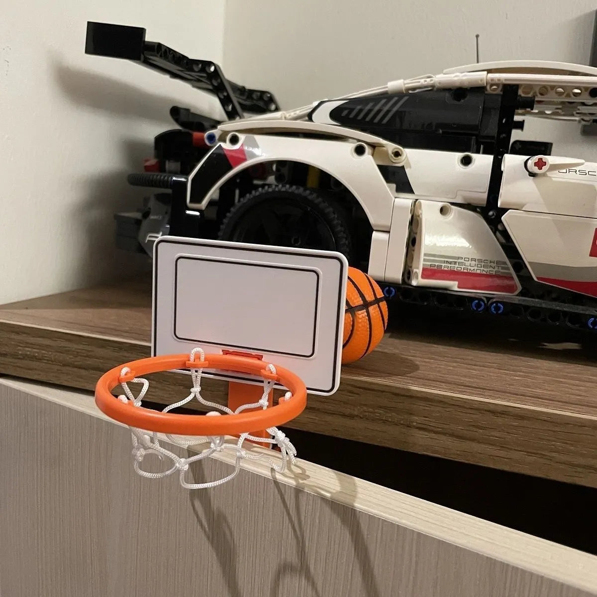 Clamp-On Mini Desktop Basketball Game