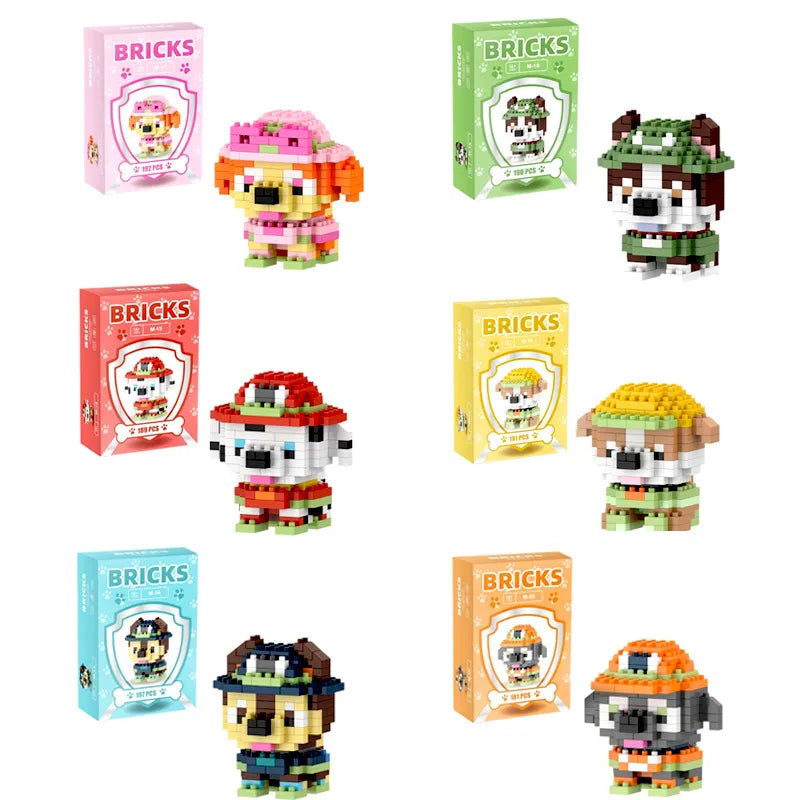 Bricks Paw Patrol Building Blocks