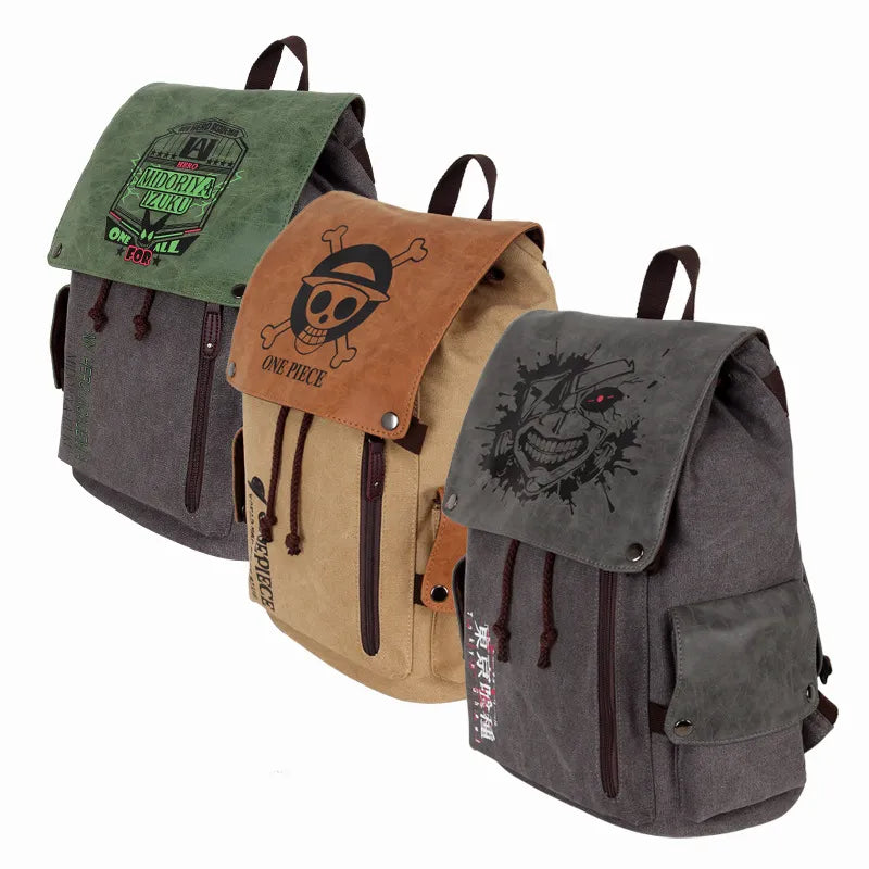 Anime Heroes Canvas Caryall Backpack