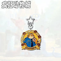 Zootopia Metropolis Medallion Acrylic Bag Charm