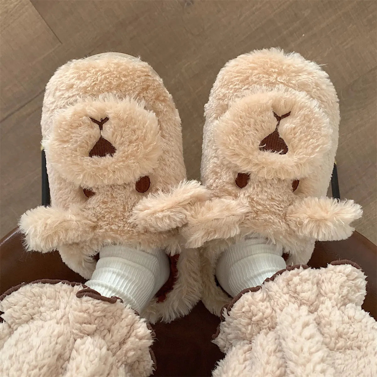 Puppy Plush Cloud Slippers