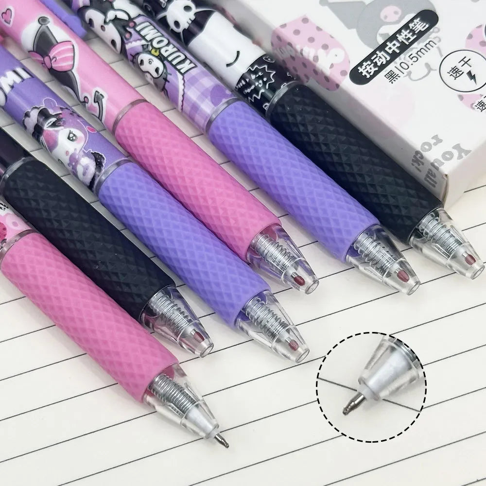 Kuromi Punk Princess Gel Pen (Set of 6)