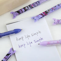 Kuromi Two-Color Retractable Ball Pen