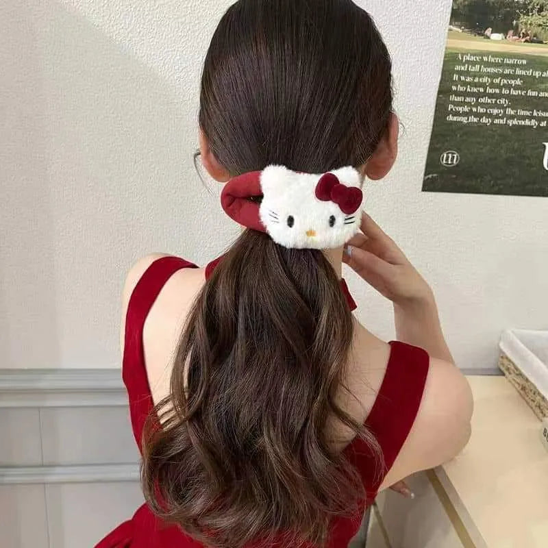 Hello Kitty Kawaii Classic Hair Band & Clip
