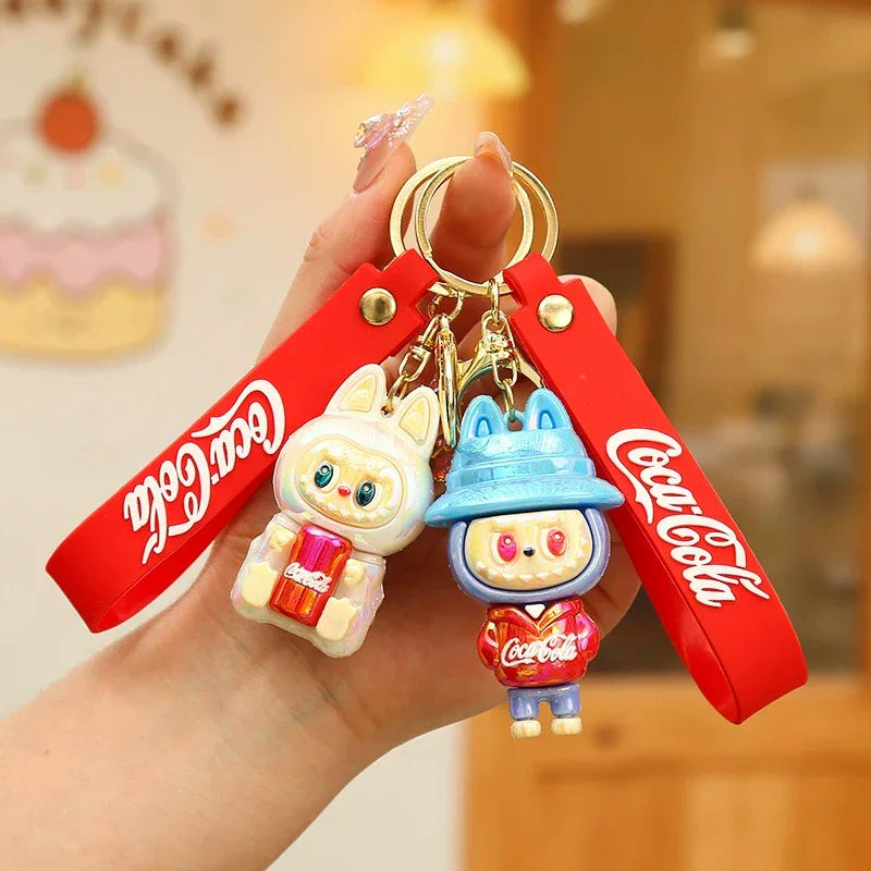 Labuboo Coke Electroplated 3D Keychain
