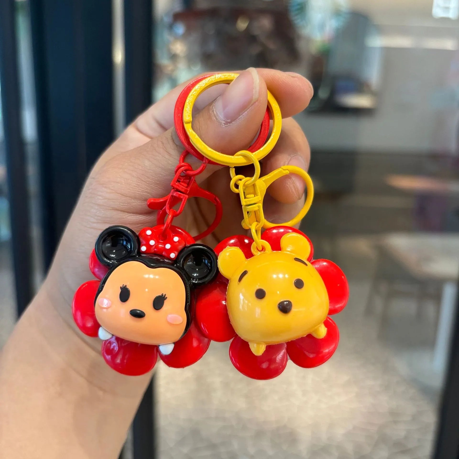 DZNY Rotating Flora Buddies Keychain