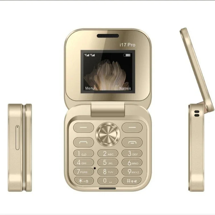 AtomFlip i17 Mini Folding Phone