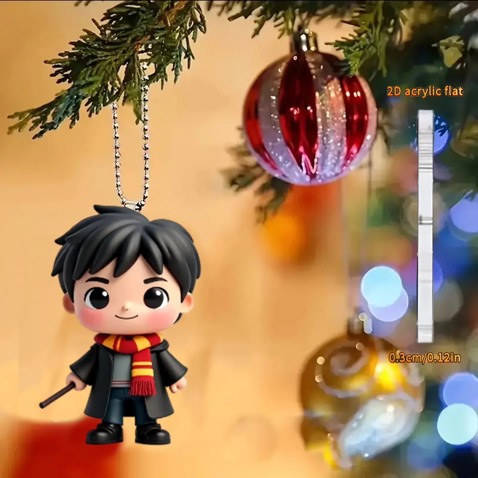 Chibi Potter Boy Acrylic Keychain