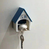 Shiro Doghouse Wall-Mounted Key Holder Charm
