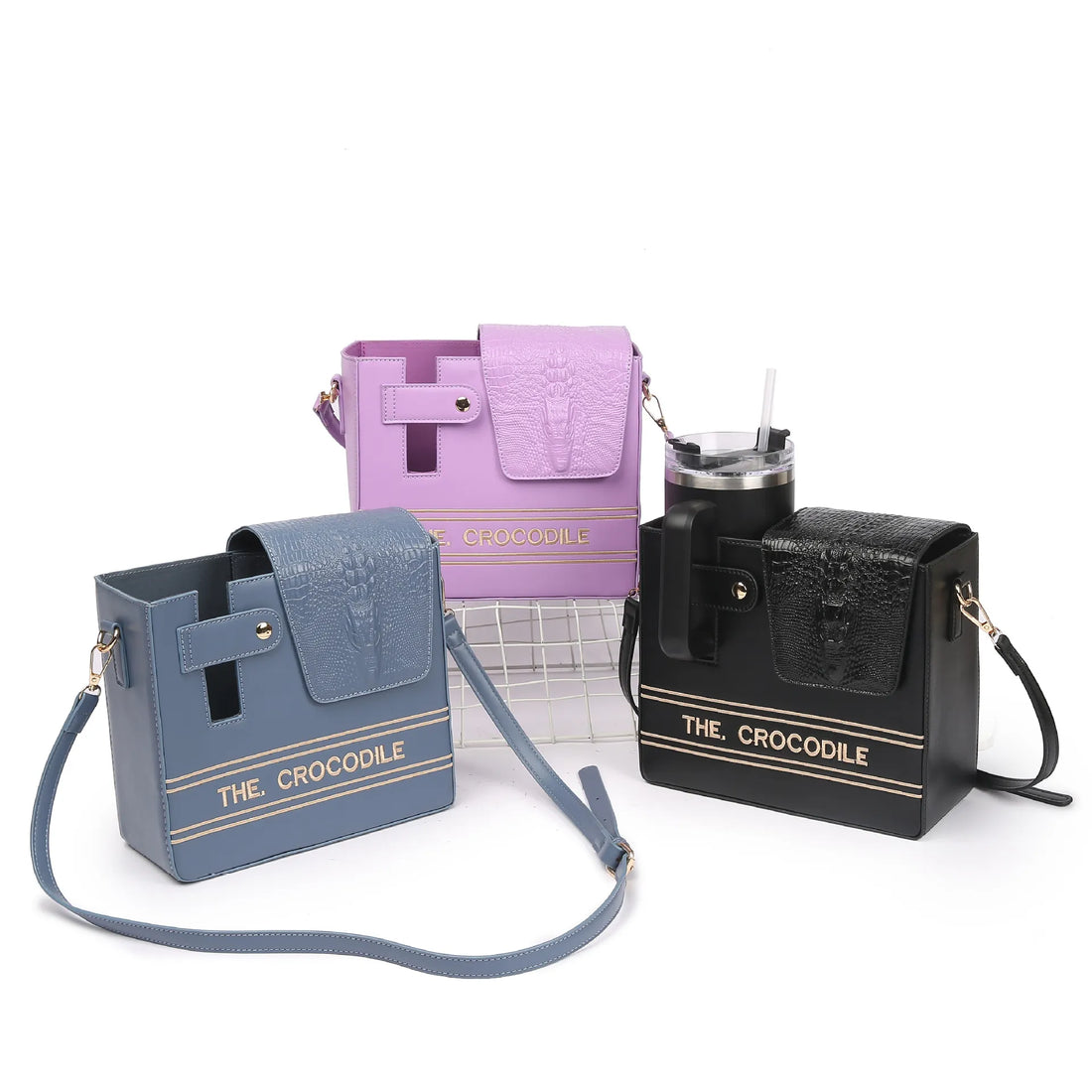 The Crocodile Tumbler Sling Bag