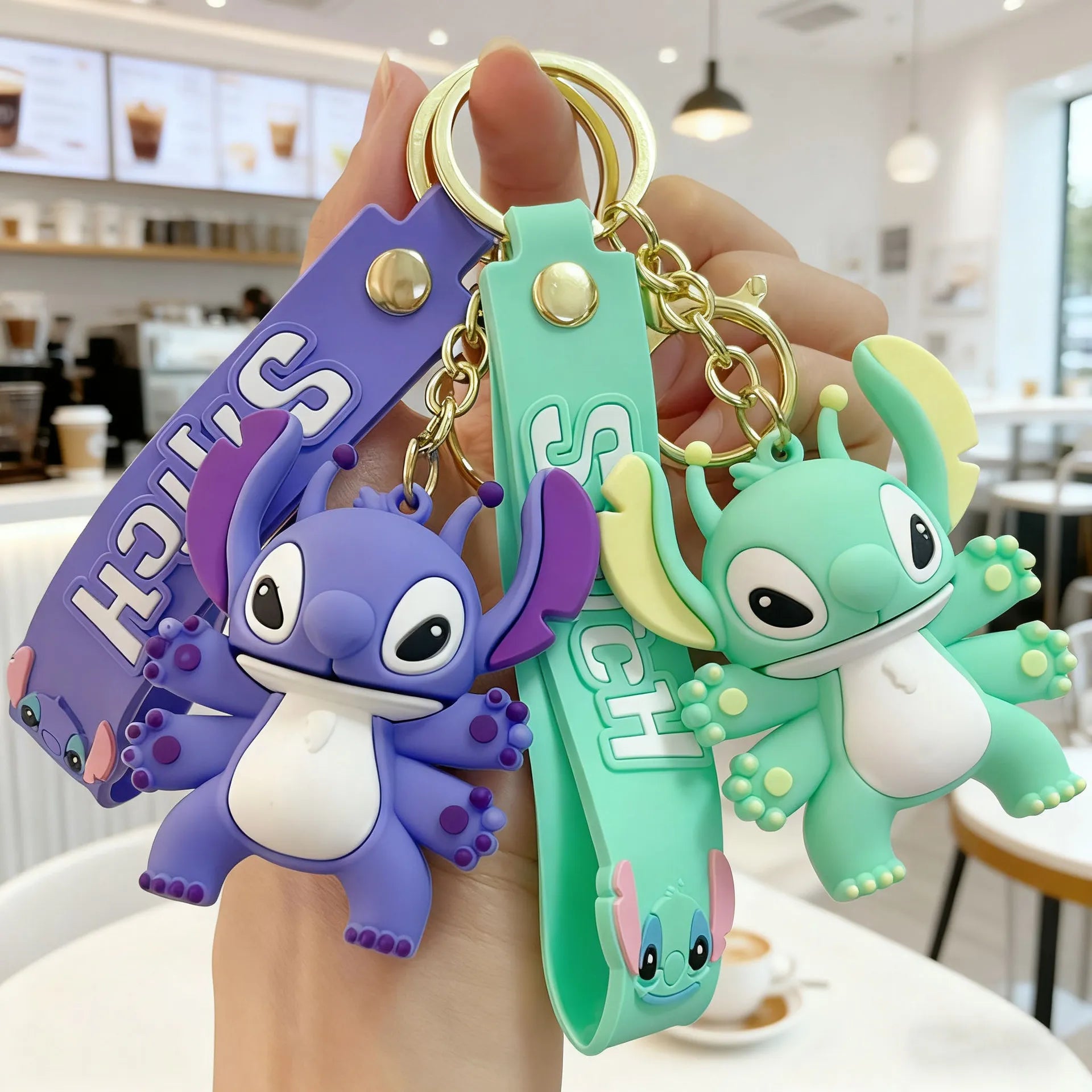 Stitch Extra Arms Alien Keychain