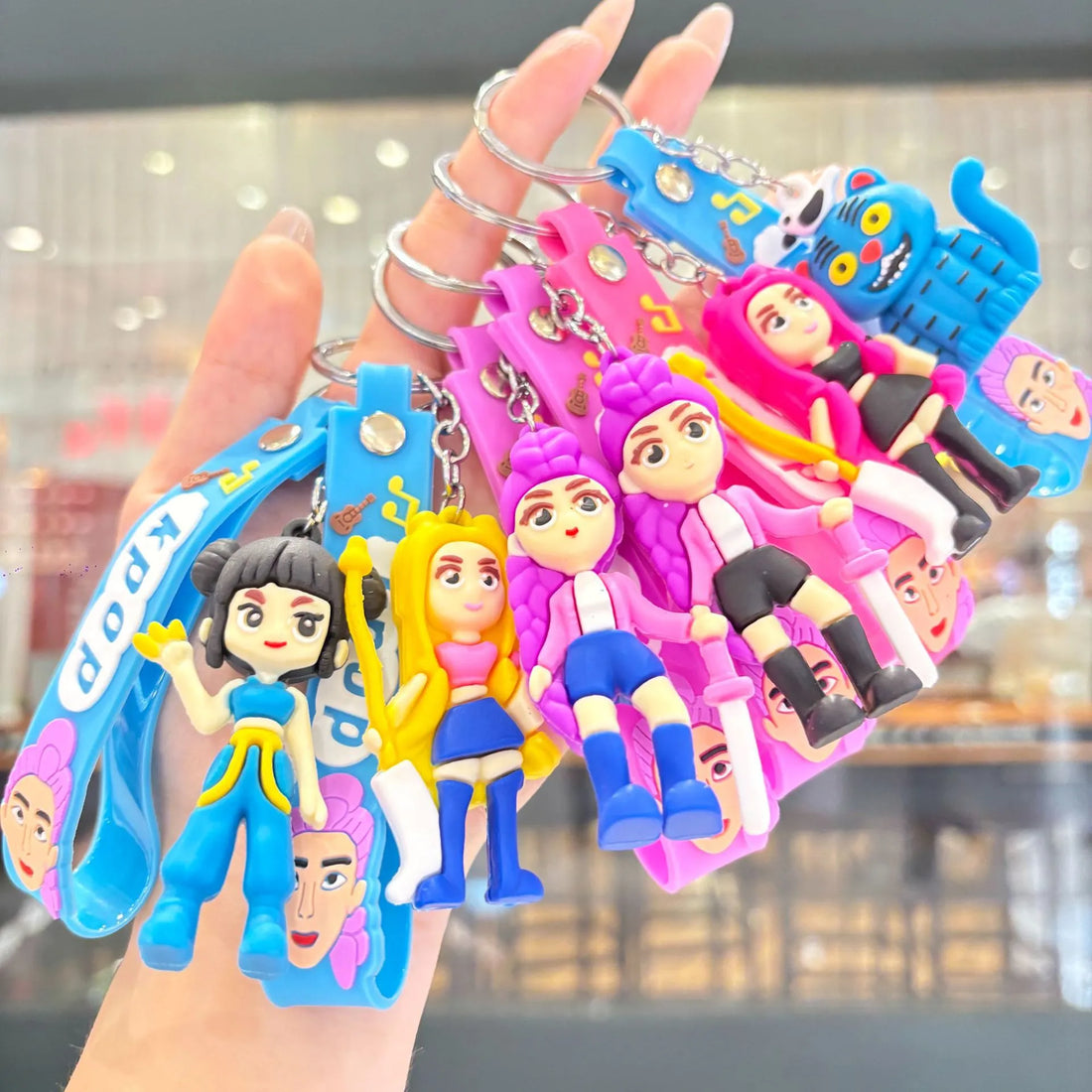K-Pop Demon Hunters Idol Stage Keychain