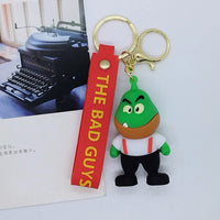 The Bad Guys Movie Character Keychain
