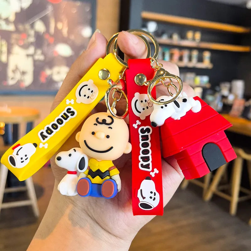 Peanuts Snoopy & Charlie Friendship Keychain