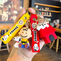 Peanuts Snoopy & Charlie Friendship Keychain