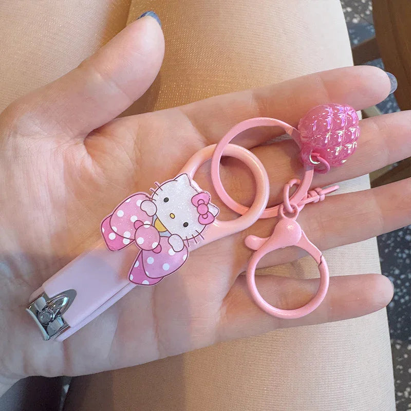 Hello Kitty Nail Clipper Keychain
