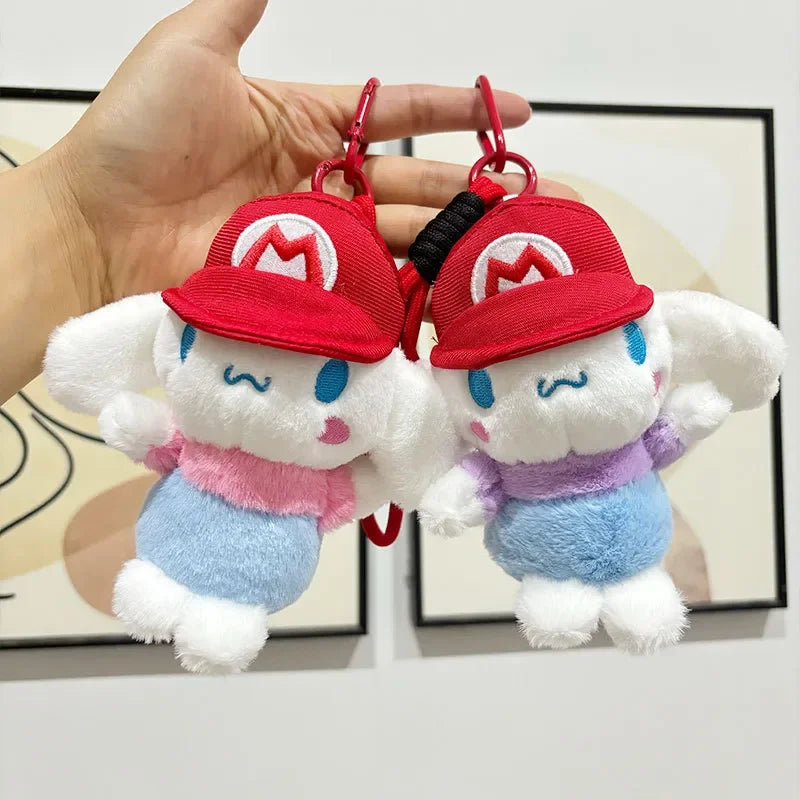 Cinna Sporty Mario Cap Keychain