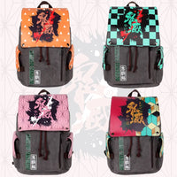 Demon Slayer Canvas Caryall Backpack