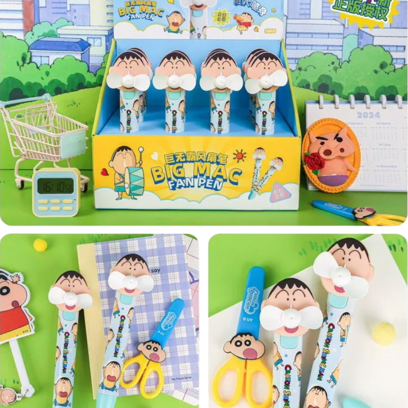 Crayon Shinchan Big Breeze Fan Pen