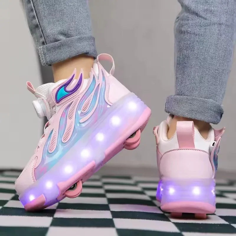 Stride & Glide LED Wheel Shoes