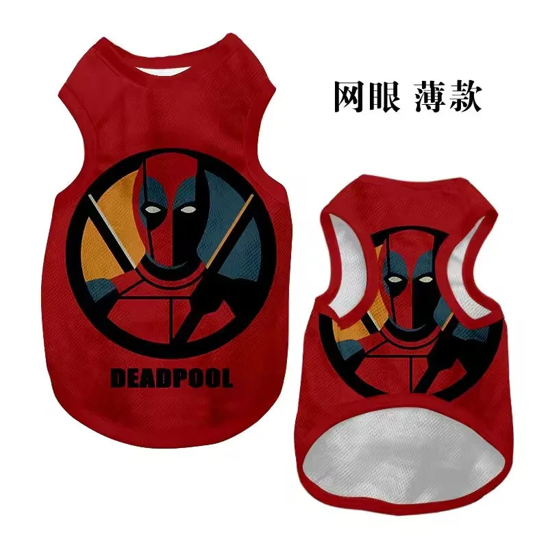 League of Superheroes Pet Vests