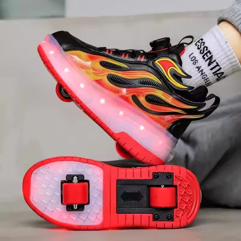 Stride & Glide LED Wheel Shoes