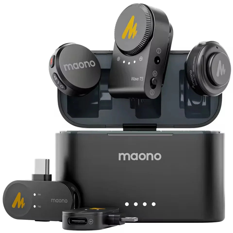 Maono Wave T5 Wireless Lapel Microphone