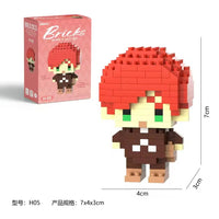 Bricks Anime Themed Micro Building Blocks