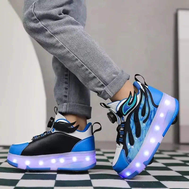 Stride & Glide LED Wheel Shoes