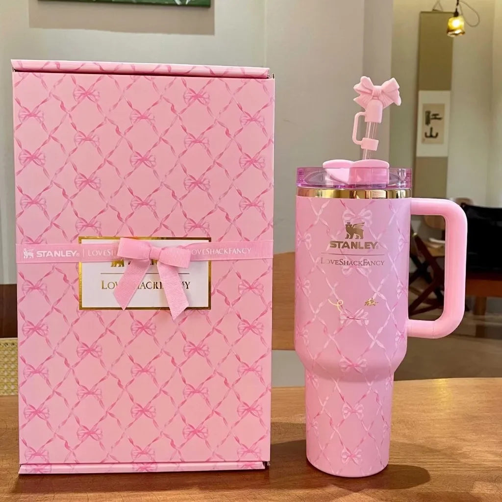 Stanley x LoveShackFancy Flowstate Quencher