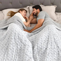 Velvet Warmth Dual-Control Heated Blanket