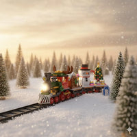 Christmas Train Building Blocks Kit