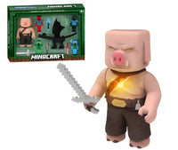 Minecraft Ender Dragon & Piglin Battle Set