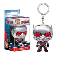 Funko Pop! Ant-Man keychain with packaging on a white background