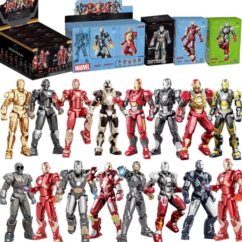 Iron Man Iron Legion Blind Box Figurines (7 cm)
