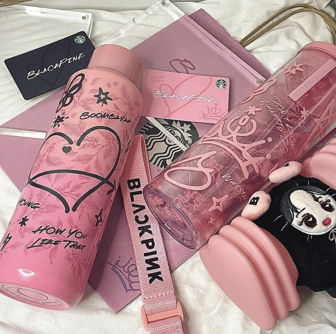 StarBX BlackPink Cherry Blossom Bottle (591 ml)