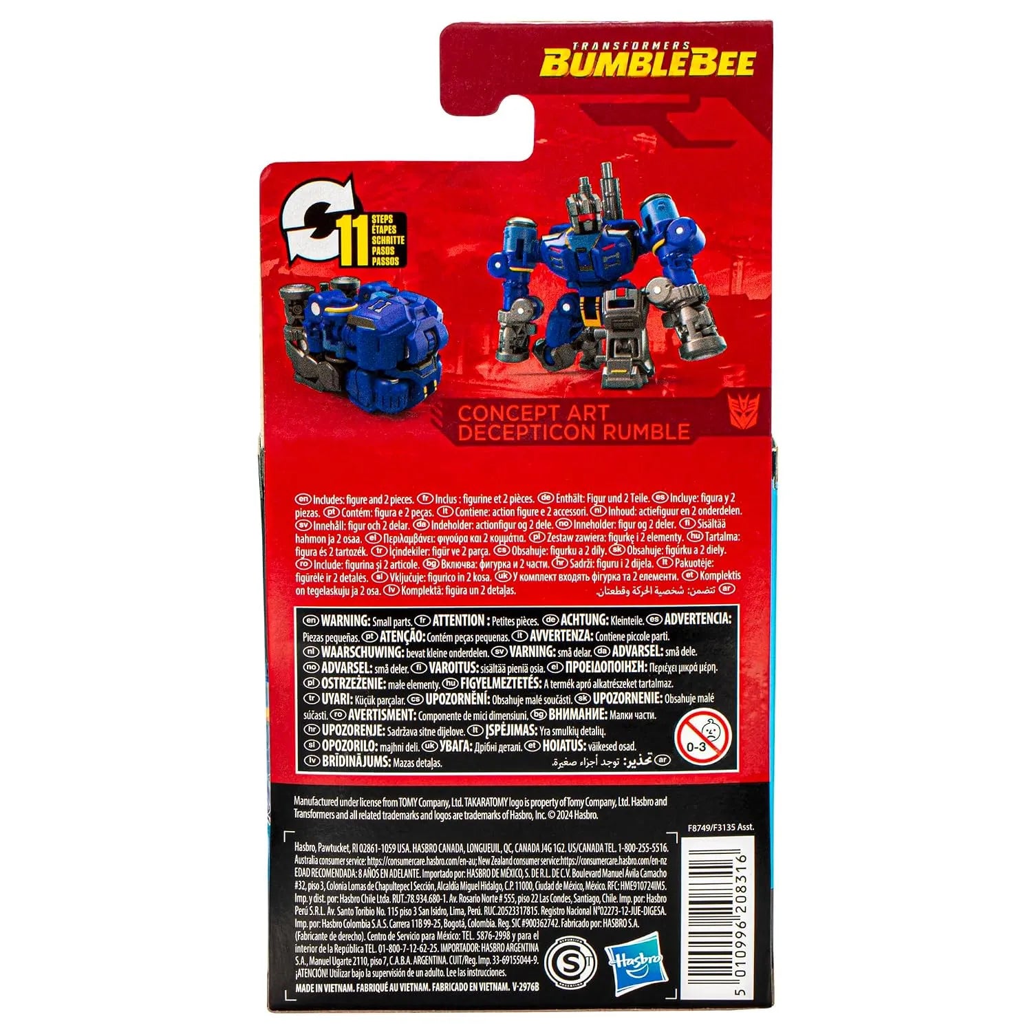 Transformers SS Concept Art Decepticon Rumble Figure