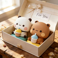 Bubu Dudu Boba Milk Tea Savoring Couple Set