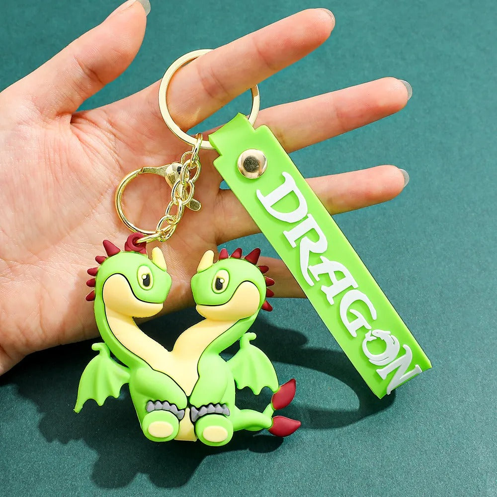 HTTYD Elite Dragon World Keychain