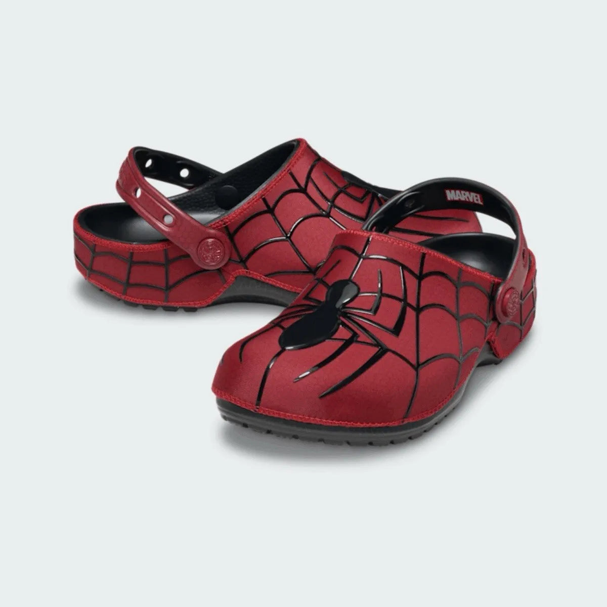 Spideyman Web-Slinging Steps Clogs