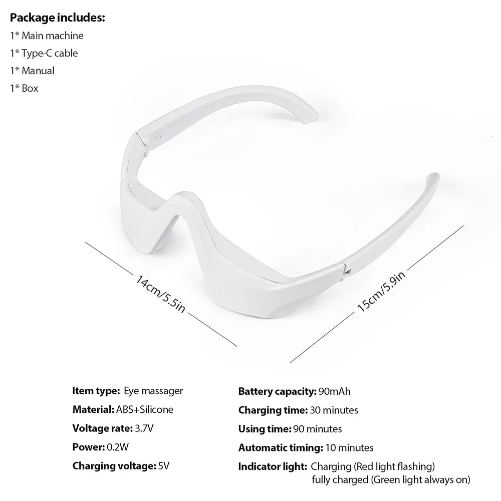 Aura Vision Red Light Therapy Eye Mask