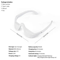 Aura Vision Red Light Therapy Eye Mask