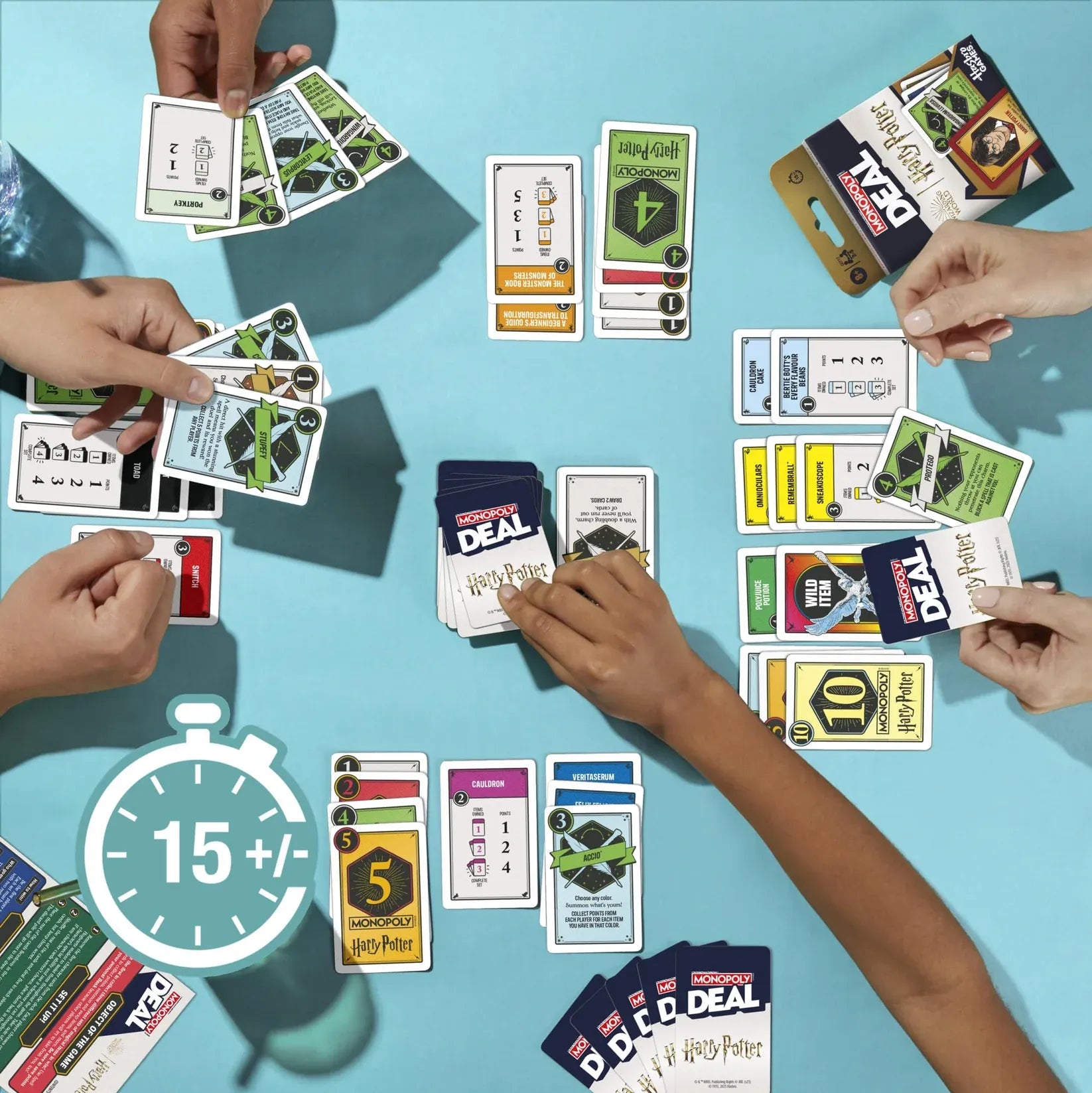 Monopoly Deal Harry Potter Card Game