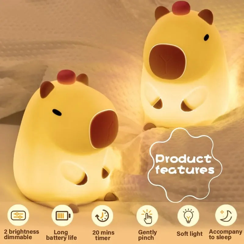 Capy Citrus Joy Night Lamp