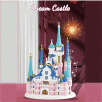 DZNY Dream Castle Building Blocks (1300+ Pcs)