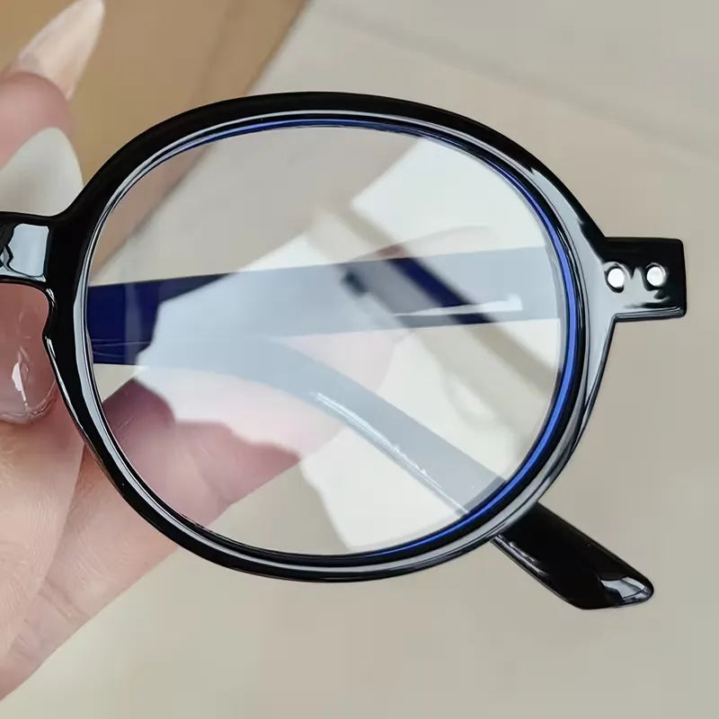 Retro Asymmetric Statement Glasses