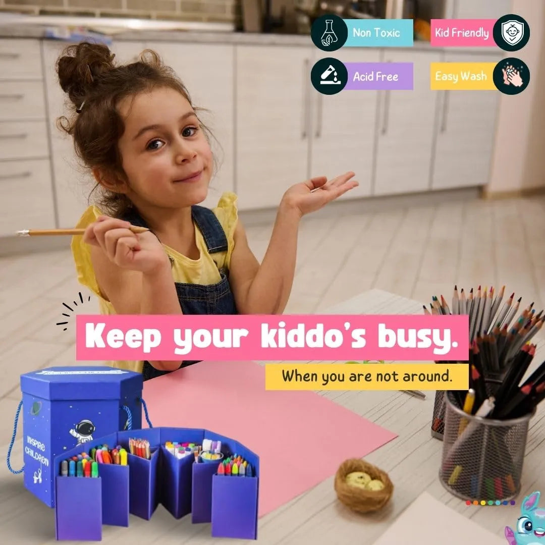 Astro-Artist 83 Piece Creative Art Set