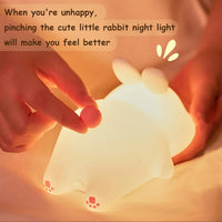 Snuggle Bunny Glow Silicon Lamp